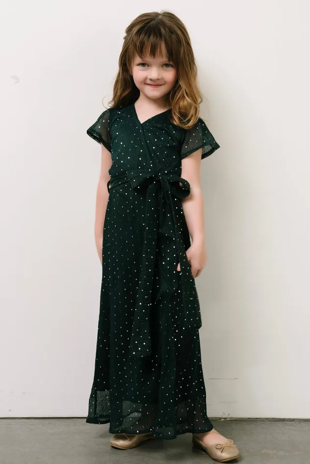 Baltic Born Flower Girl Women Child Grace Sparkle Gown Emerald Baltic Born Flower Girl Women Child Grace Sparkle Gown Emerald