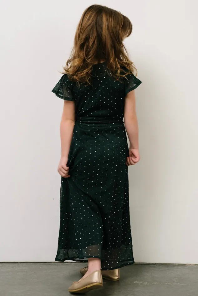 Baltic Born Flower Girl Women Child Grace Sparkle Gown Emerald Baltic Born Flower Girl Women Child Grace Sparkle Gown Emerald