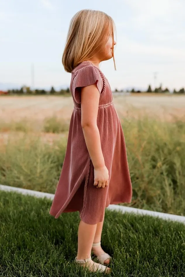 Baltic Born Flower Girl Women Toddler Athena Pleated Midi Dress Rose Baltic Born Flower Girl Women Toddler Athena Pleated Midi Dress Rose
