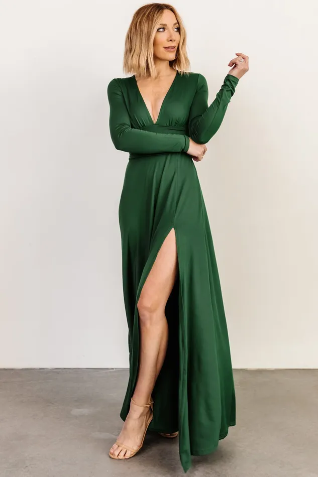 Baltic Born Maxi Dresses Women Arianna Maxi Dress Hunter Green