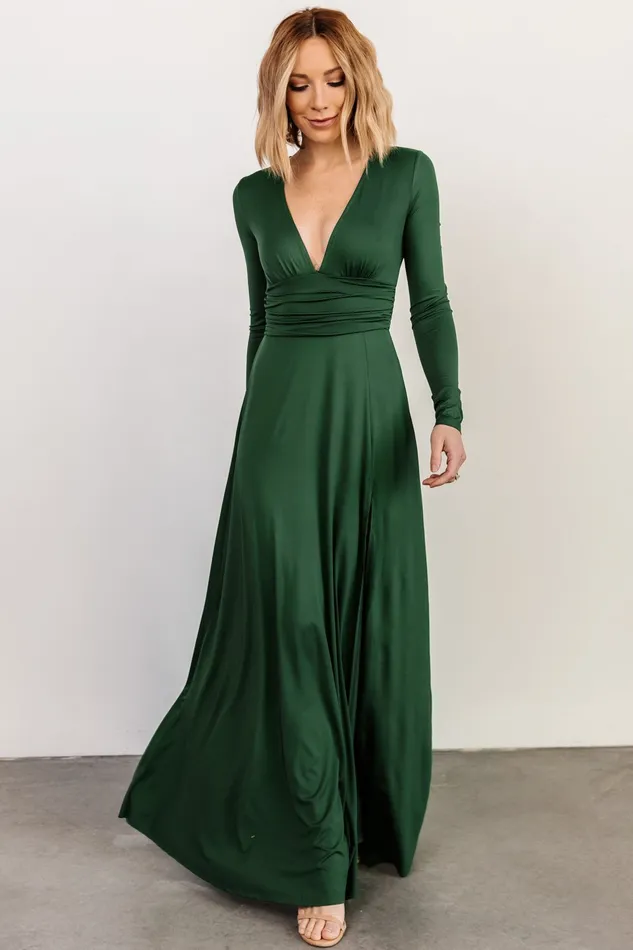 Baltic Born Maxi Dresses Women Arianna Maxi Dress Hunter Green