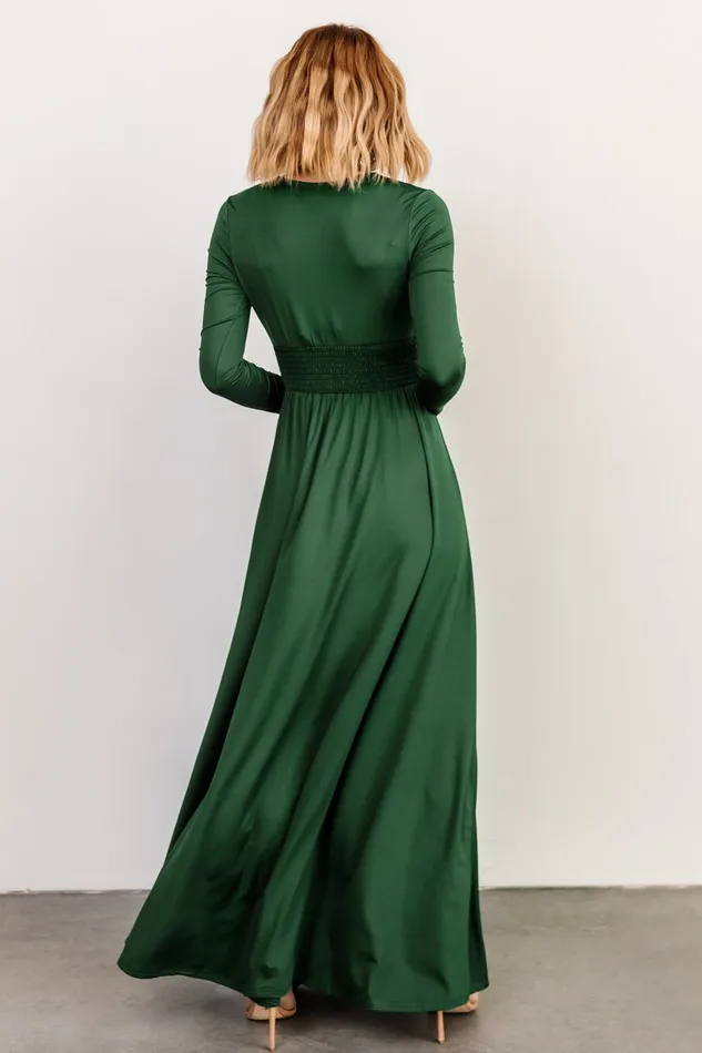 Baltic Born Maxi Dresses Women Arianna Maxi Dress Hunter Green