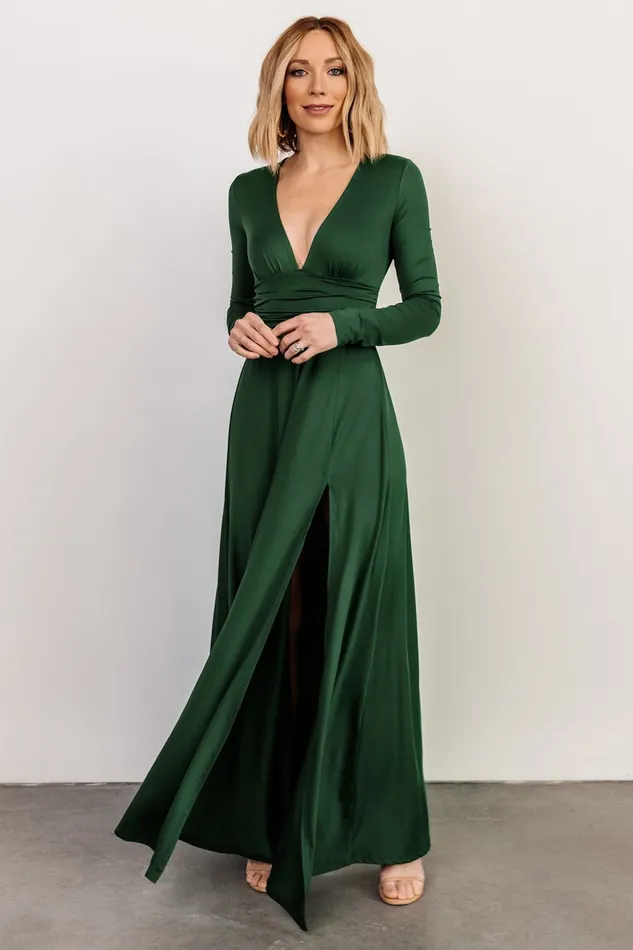 Baltic Born Maxi Dresses Women Arianna Maxi Dress Hunter Green