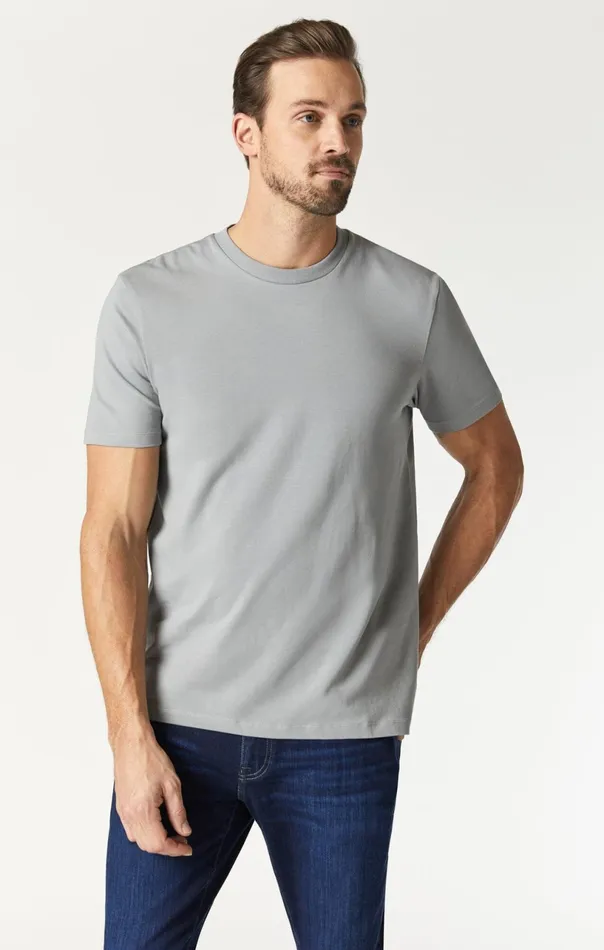 Basic Crew Neck TShirt In Monument Men Mavi Jeans TShirts