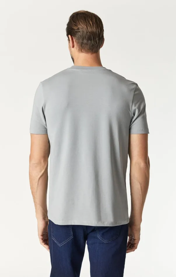 Basic Crew Neck TShirt In Monument Men Mavi Jeans TShirts Basic Crew Neck TShirt In Monument Men Mavi Jeans TShirts