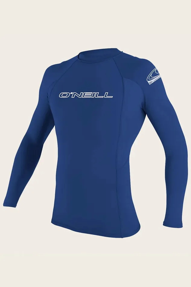 BASIC SKINS 50 LS RASH GUARD Pacific Men O039NEILL Men039S Wetsuits