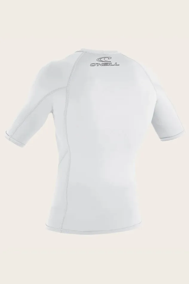 BASIC SKINS 50 SS RASH GUARD White Men O039NEILL Men039S Wetsuits