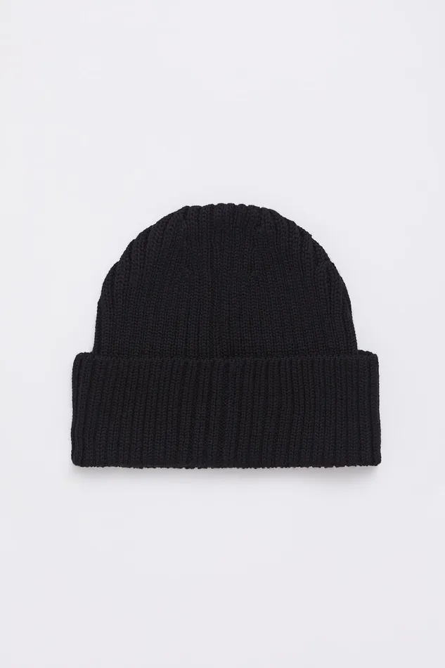 Beanies Women Stutterheim Logo Beanie Black