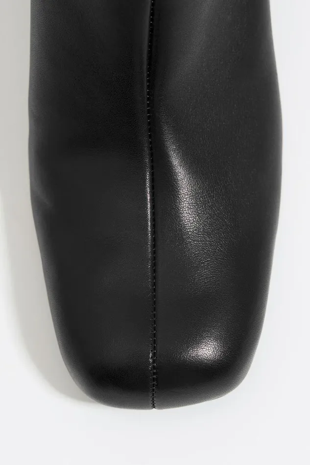 Black Leather Heeled Clog Black Women Bimba Y Lola Court Shoes Black Leather Heeled Clog Black Women Bimba Y Lola Court Shoes