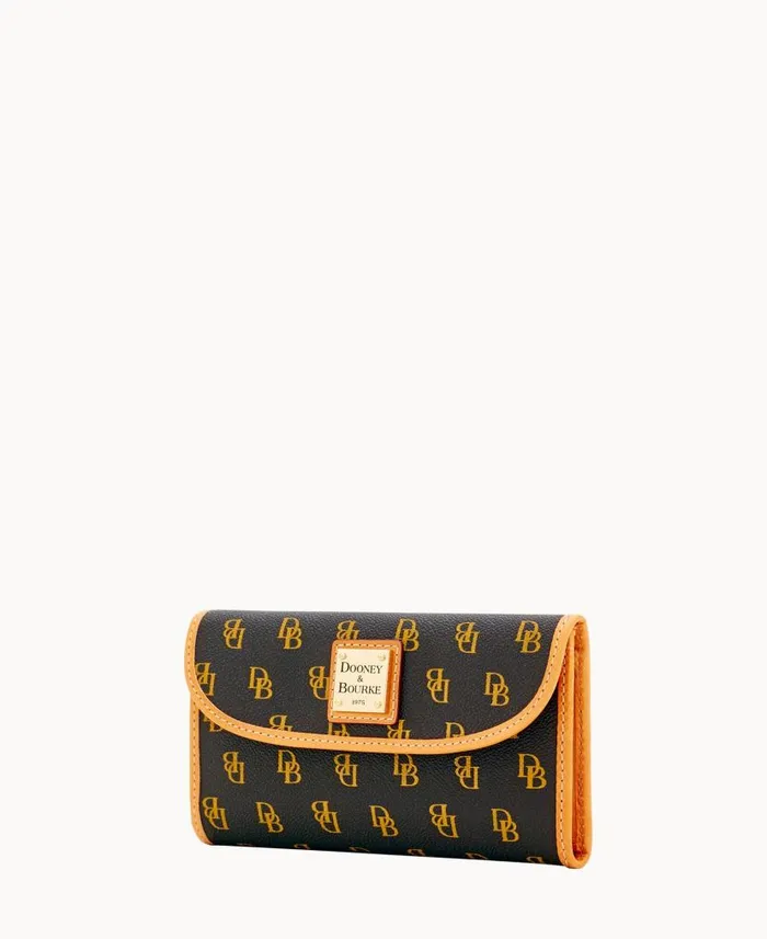 Blakely Continental Clutch Brown Tmoro ManWoman Dooney and Bourke Wallets Blakely Continental Clutch Brown Tmoro ManWoman Dooney and Bourke Wallets