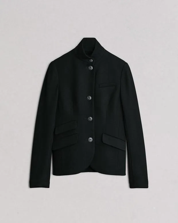 Blazers and Vests Women Rag and Bone Slade Wool Blazer Black
