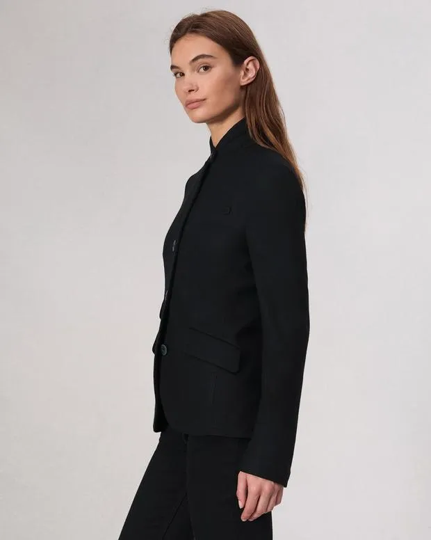 Blazers and Vests Women Rag and Bone Slade Wool Blazer Black