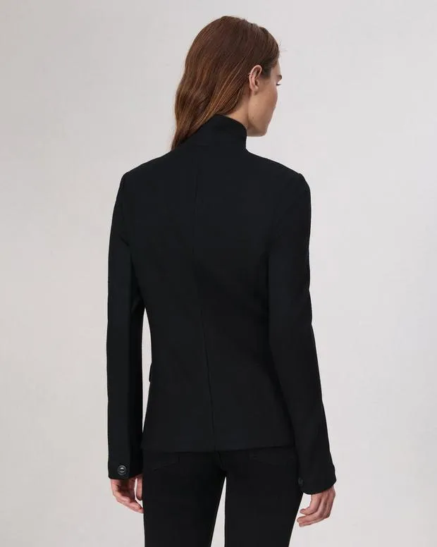 Blazers and Vests Women Rag and Bone Slade Wool Blazer Black
