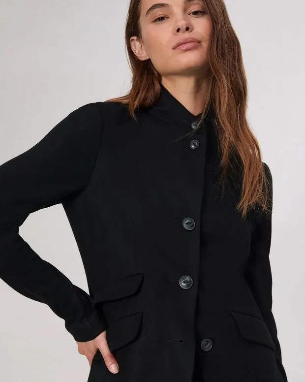 Blazers and Vests Women Rag and Bone Slade Wool Blazer Black