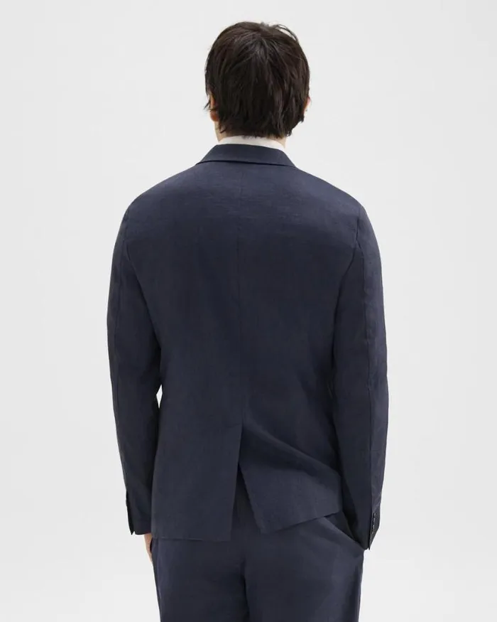 Blazers Jackets Men Theory Clinton Blazer In Good Linen Space