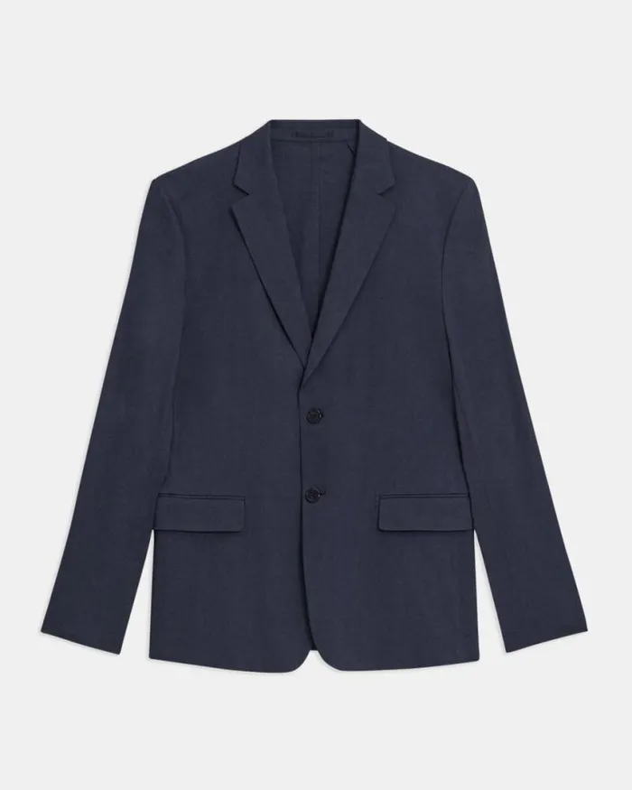 Blazers Jackets Men Theory Clinton Blazer In Good Linen Space