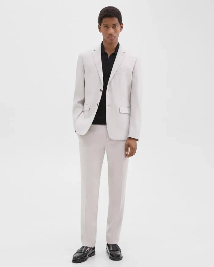 Blazers Jackets Men Theory Morton Slim Blazer In LinenViscose Limestone Blazers Jackets Men Theory Morton Slim Blazer In LinenViscose Limestone