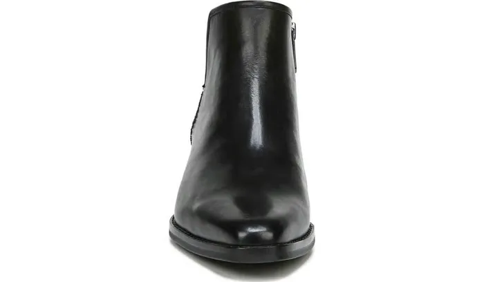 Booties Women Franco Sarto Sarto Asti Ankle Boot Black Leather