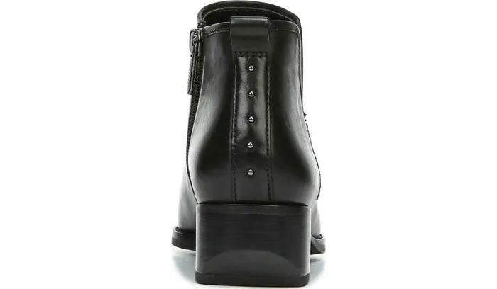 Booties Women Franco Sarto Sarto Asti Ankle Boot Black Leather