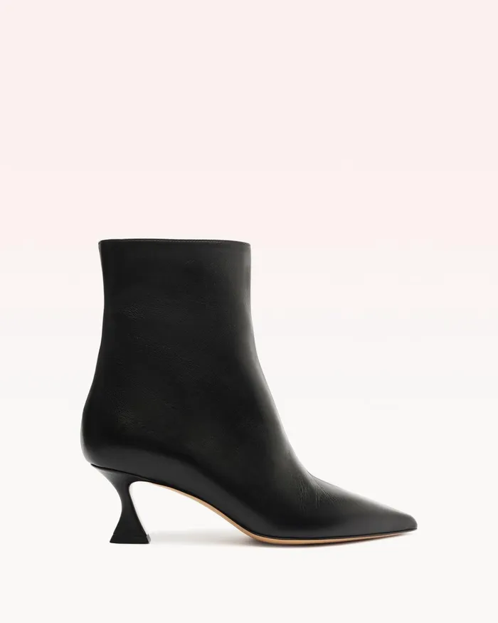 Boots Women Alexandre Birman Bell Black Bootie 8211 Pointed Toe Boots 8211 Luxury Leather Boots Black Boots Women Alexandre Birman Bell Black Bootie 8211 Pointed Toe Boots 8211 Luxury Leather Boots Black