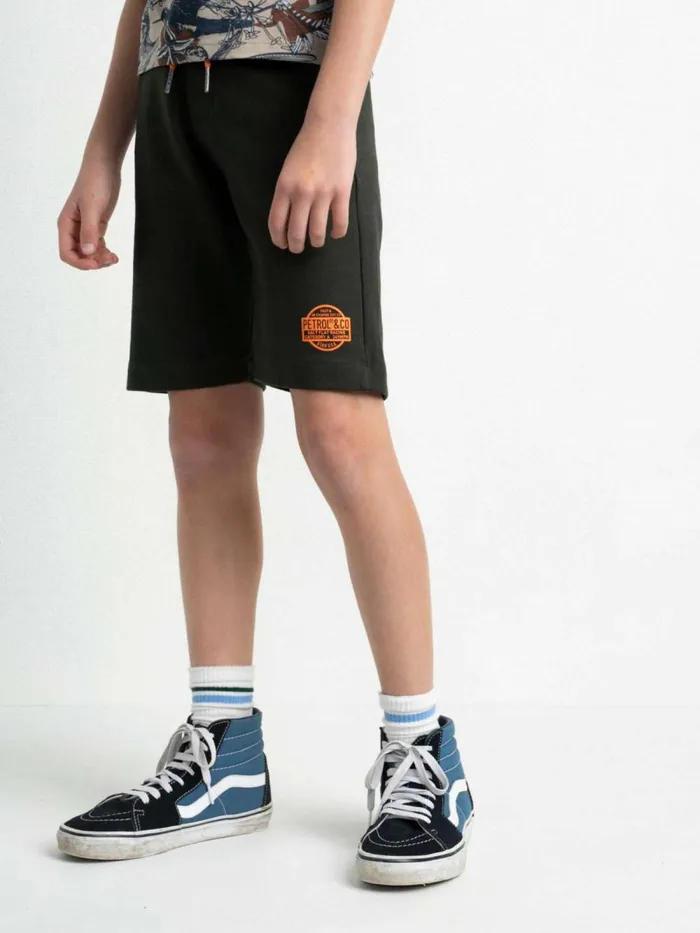 Boys Shorts Petrol Industries Jogger Shorts Forest Night