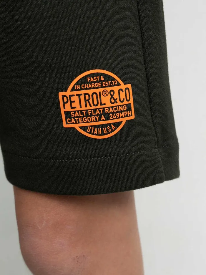 Boys Shorts Petrol Industries Jogger Shorts Forest Night
