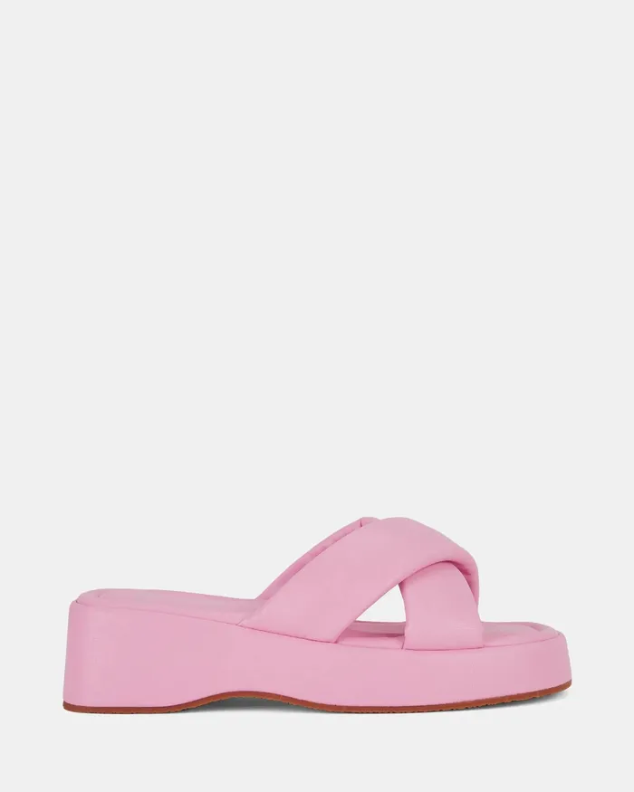 BRIANNA SOFT PINK Women Slides NOVO Shoes