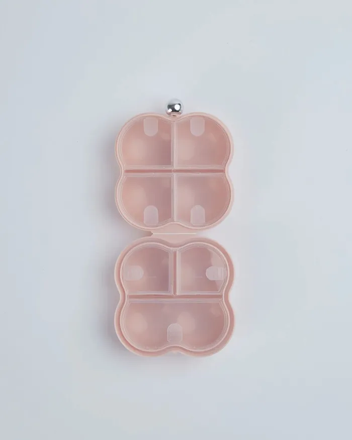 BUBBLE MULTIPURPOSE TRAVEL BOX PINK Jewellery NOVO Shoes Women