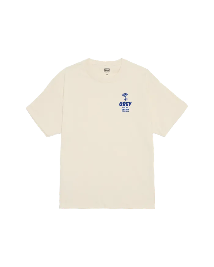 BUILDING STRONG MINDS CLASSIC TSHIRT Cream Men TSHIRTS OBEY Clothing