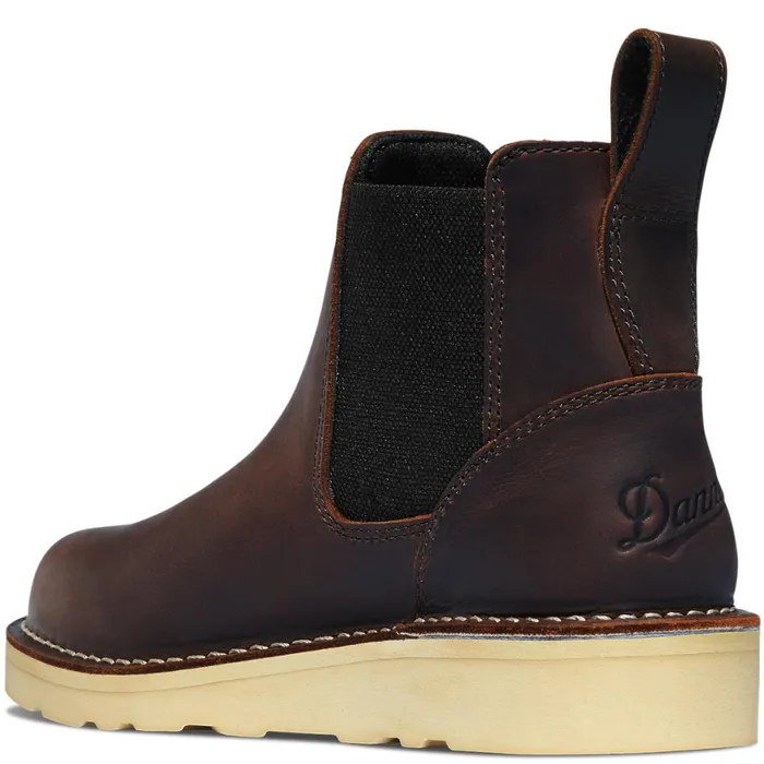 Bull Run Chelsea 5quot Brown Women Danner SlipOns and Chelseas