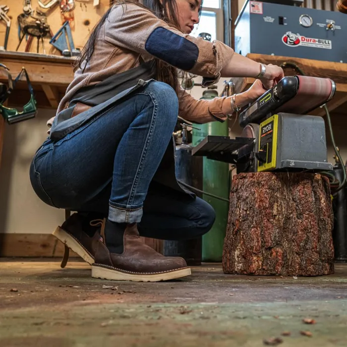 Bull Run Chelsea 5quot Brown Women Danner SlipOns and Chelseas