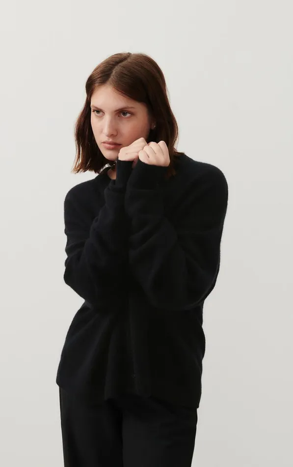 Cardigan Damsville Black Women American Vintage Jumpers and Cardigans Cardigan Damsville Black Women American Vintage Jumpers and Cardigans