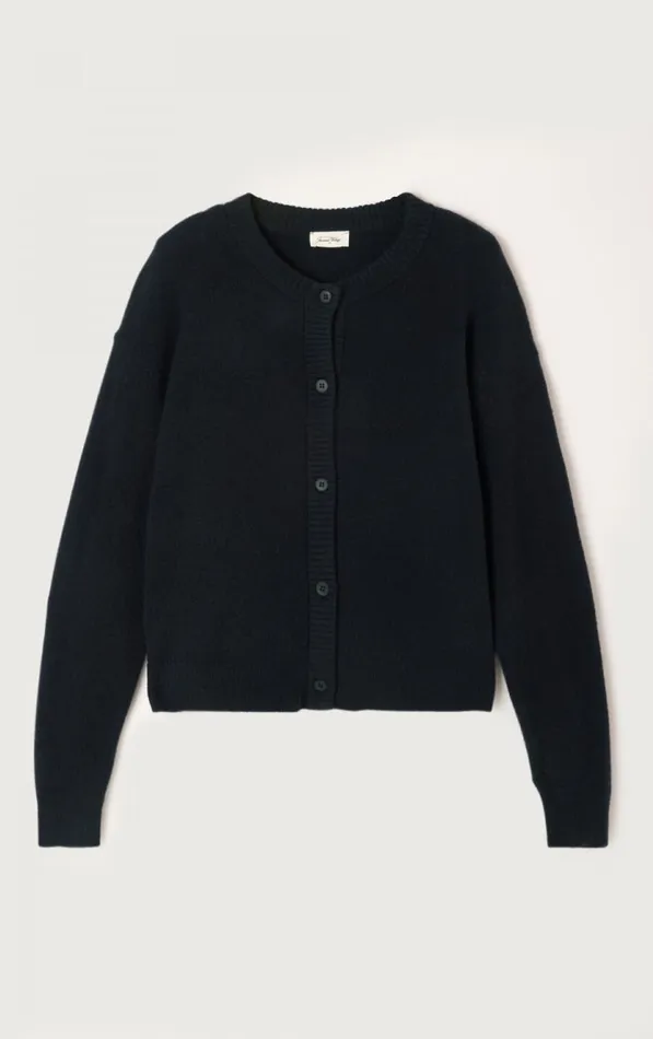 Cardigan Damsville Black Women American Vintage Jumpers and Cardigans Cardigan Damsville Black Women American Vintage Jumpers and Cardigans