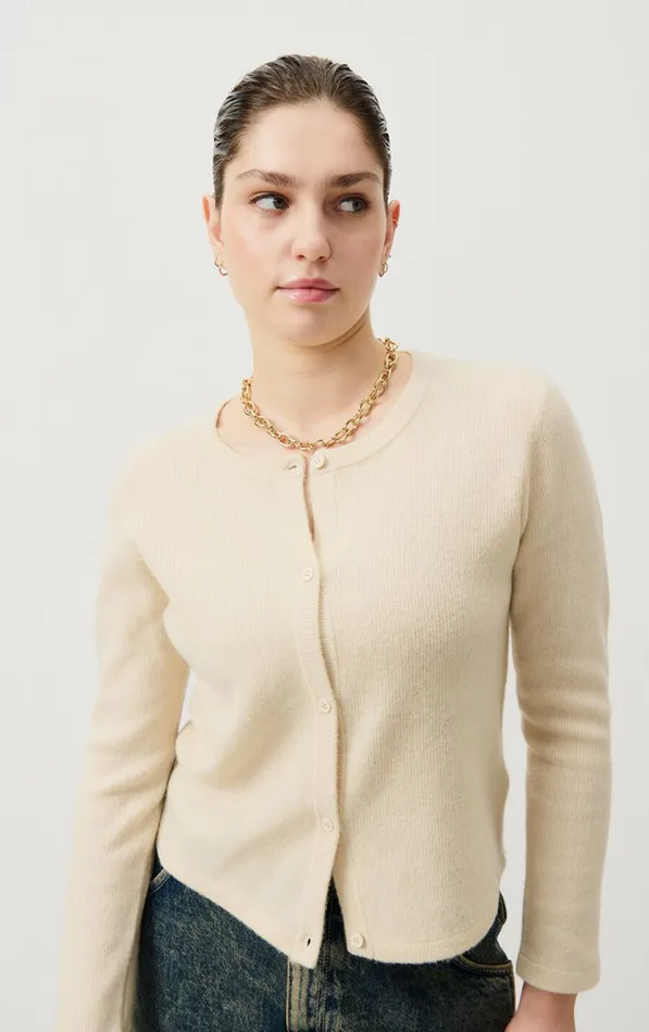 Cardigan Raxow Nude Women American Vintage Jumpers and Cardigans