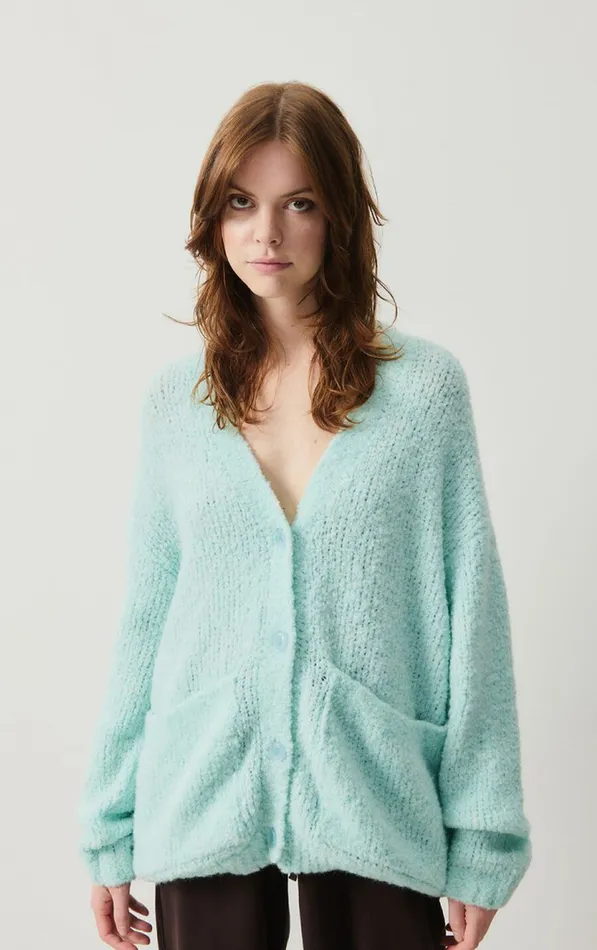 Cardigan Zolly Ice Cold Women American Vintage Jumpers and Cardigans