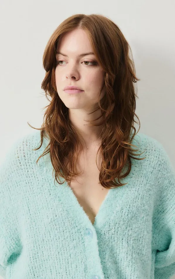Cardigan Zolly Ice Cold Women American Vintage Jumpers and Cardigans Cardigan Zolly Ice Cold Women American Vintage Jumpers and Cardigans