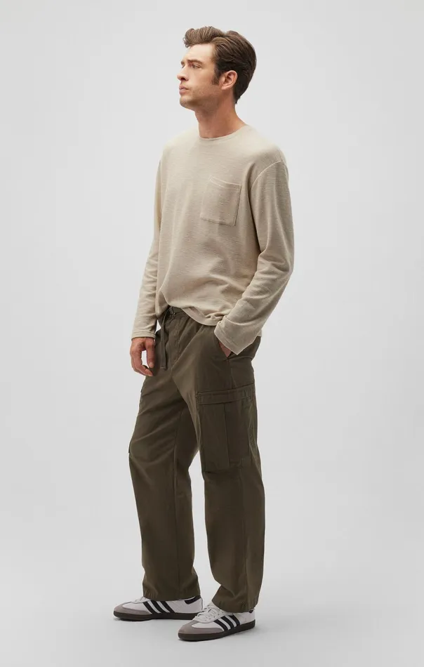 Cargo Pants In Grape Leaf Men Mavi Jeans Pants