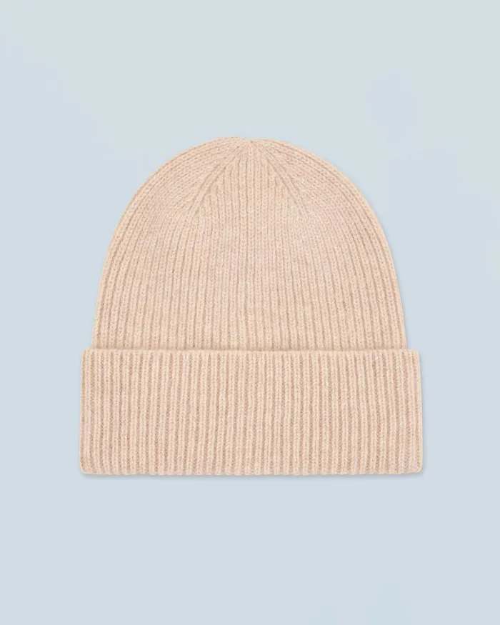 Cashmere Beanies From Future Beanie Heather Beige