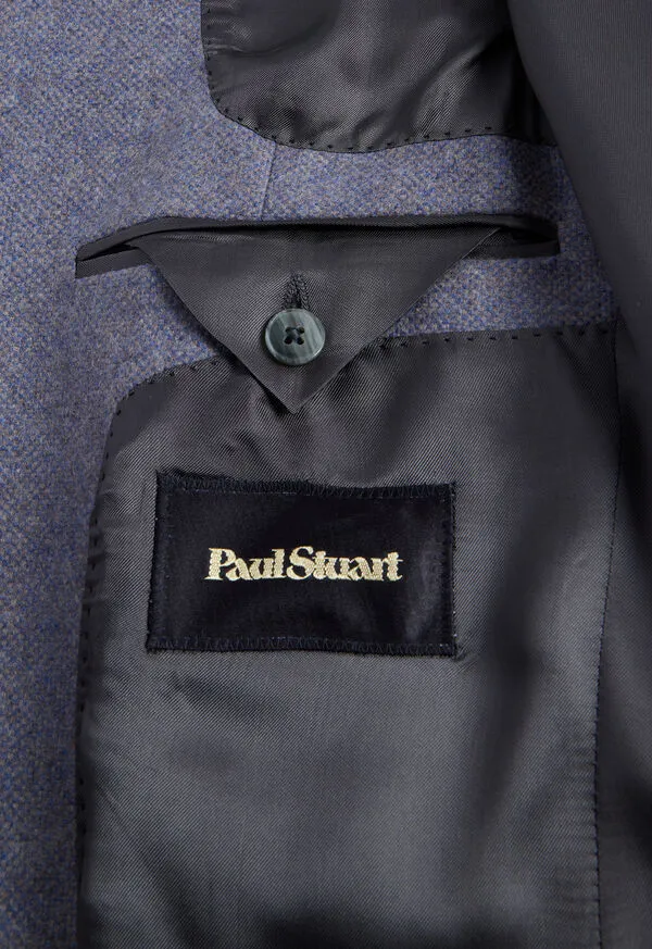 Cashmere Melange Jacket BlueGrey Blazers and Jackets Paulstuart Mens Cashmere Melange Jacket BlueGrey Blazers and Jackets Paulstuart Mens