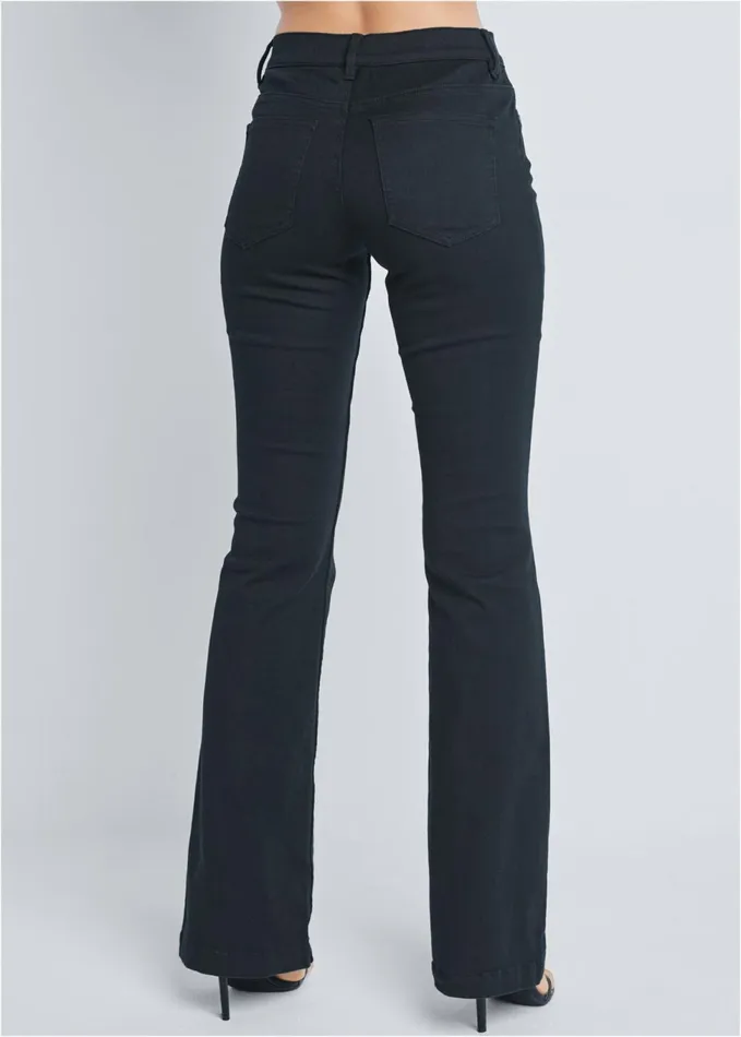 CASUAL BOOTCUT JEANS Black Women VENUS Bootcut and Flare