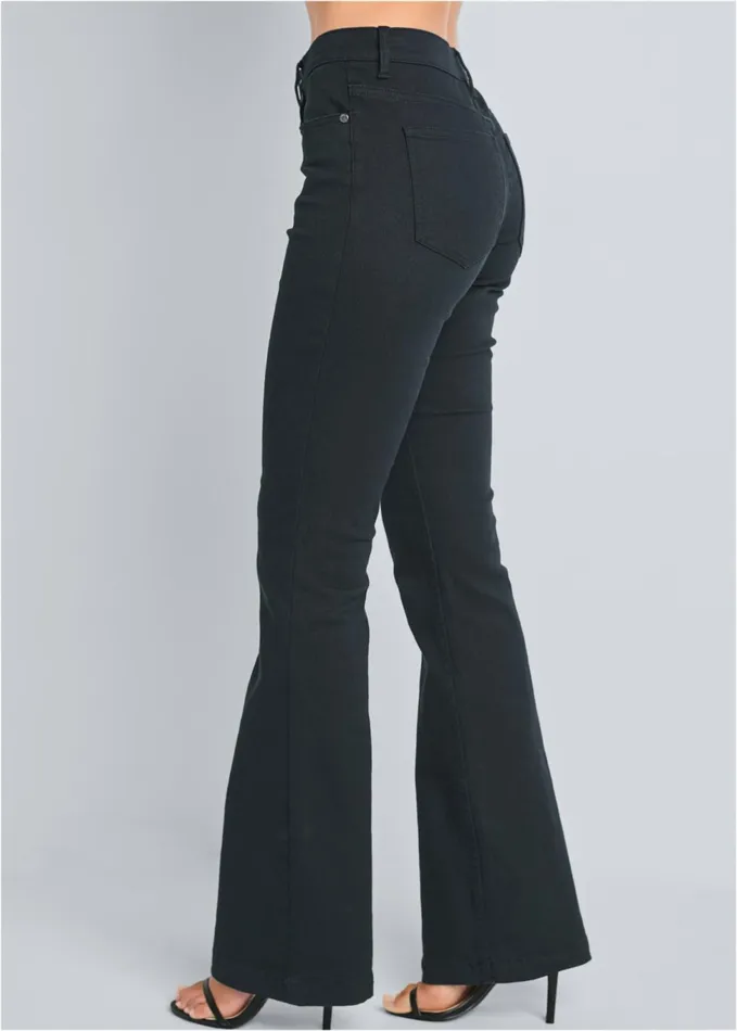 CASUAL BOOTCUT JEANS Black Women VENUS Bootcut and Flare