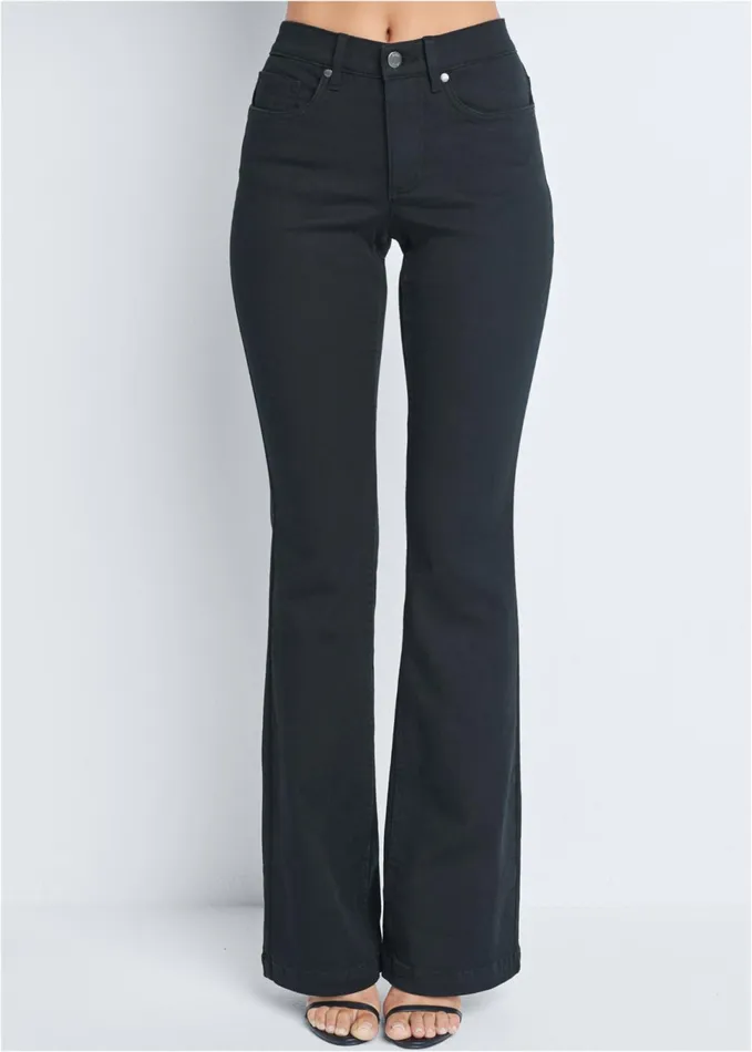 CASUAL BOOTCUT JEANS Black Women VENUS Bootcut and Flare