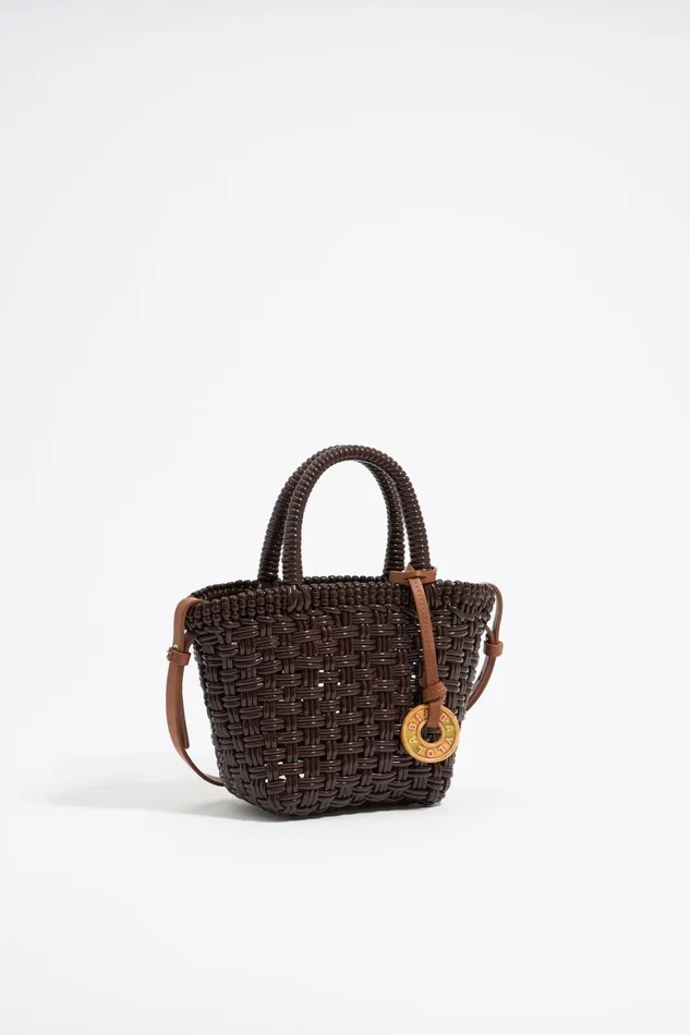 Chocolate Brown Plaited Shopper Bag Chocolate Women Bimba Y Lola Crossbody Bags Chocolate Brown Plaited Shopper Bag Chocolate Women Bimba Y Lola Crossbody Bags