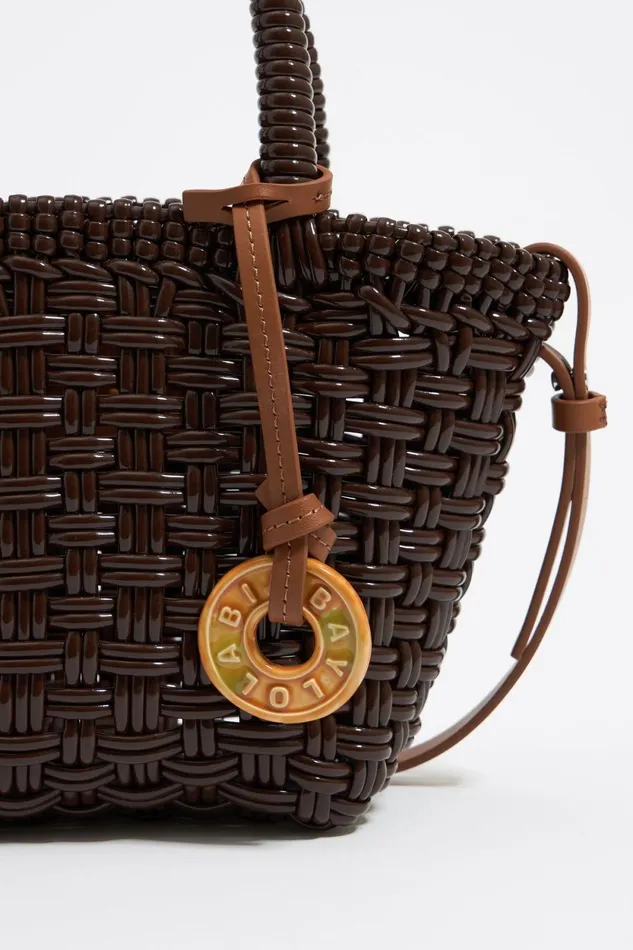 Chocolate Brown Plaited Shopper Bag Chocolate Women Bimba Y Lola Crossbody Bags Chocolate Brown Plaited Shopper Bag Chocolate Women Bimba Y Lola Crossbody Bags