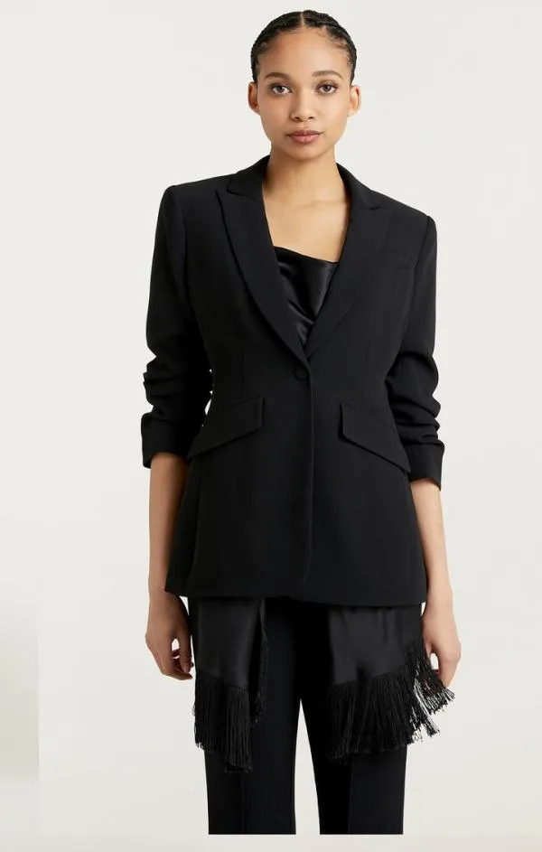 Cinq Sept Ashlee Blazer Black Women Blazers