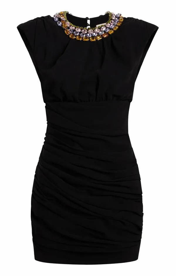Cinq Sept Chrystelle Dress Black Women Mini