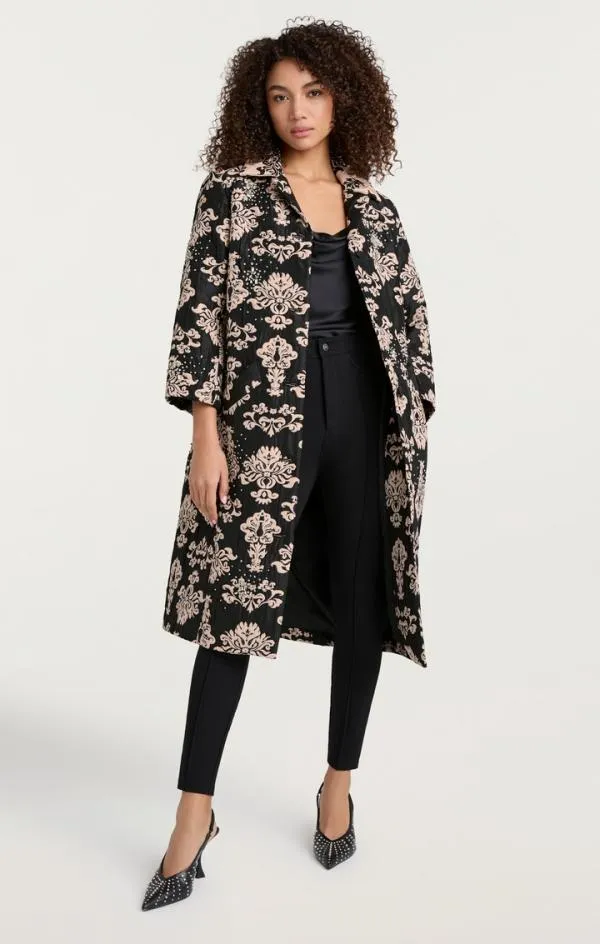 Cinq Sept Haisley Coat Black Women Outerwear
