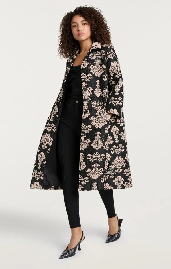 Cinq Sept Haisley Coat Black Women Outerwear