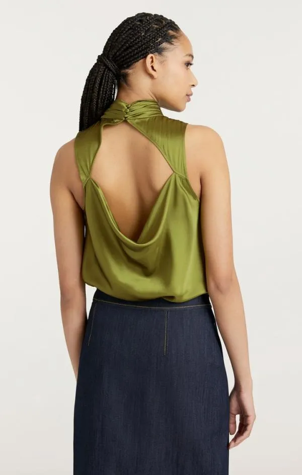 Cinq Sept Jaylee Top Moss Women Tank Tops and Camisoles