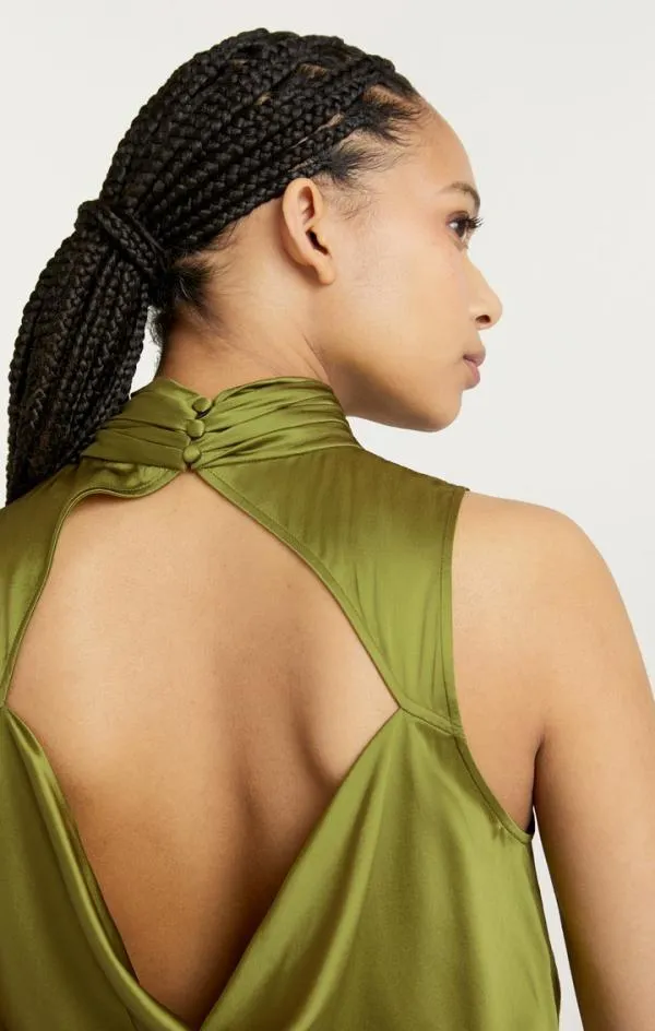 Cinq Sept Jaylee Top Moss Women Tank Tops and Camisoles